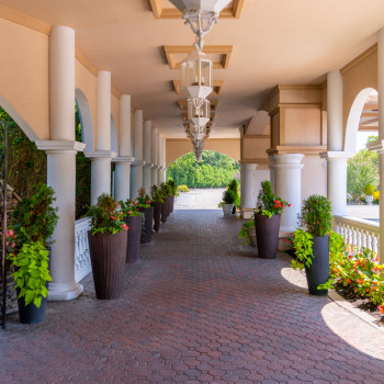 Outside